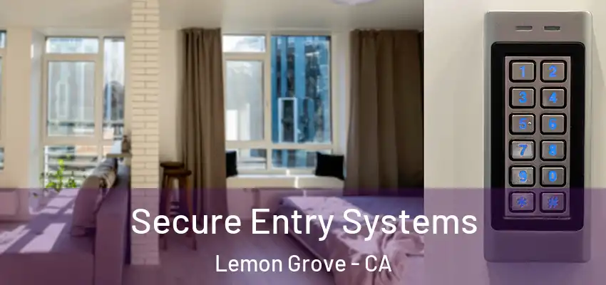  Secure Entry Systems Lemon Grove - CA